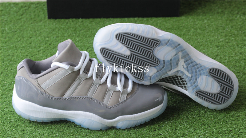 Authentic Air Jordan 11 Retro Low Cool Grey